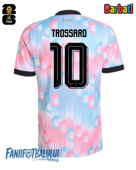 Belgia Leandro Trossard #10 Tricou Fotbal Replică Mondial 2026 Barbati Deplasare